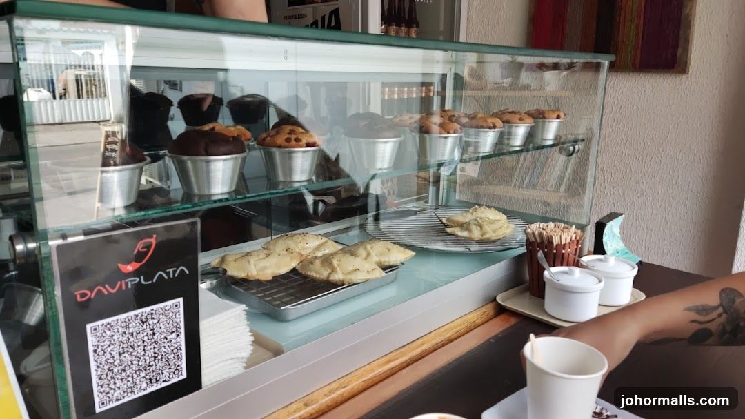 Pastries and Muffins Display