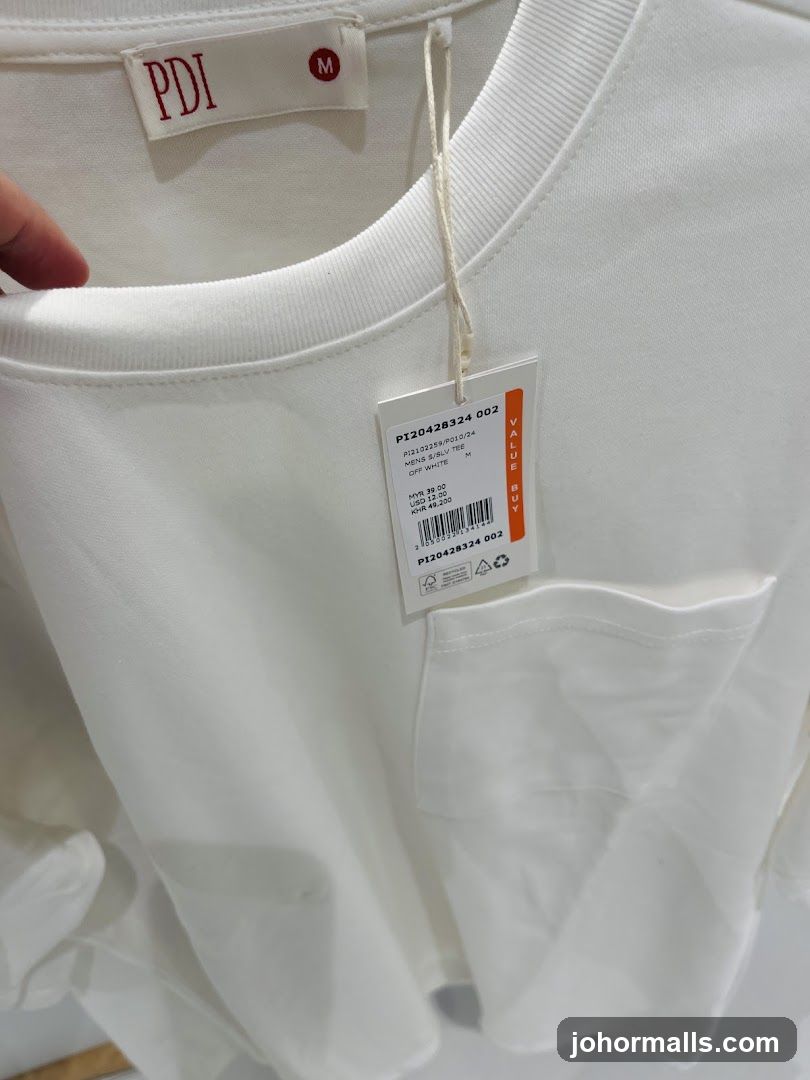 White T-Shirt with Tag