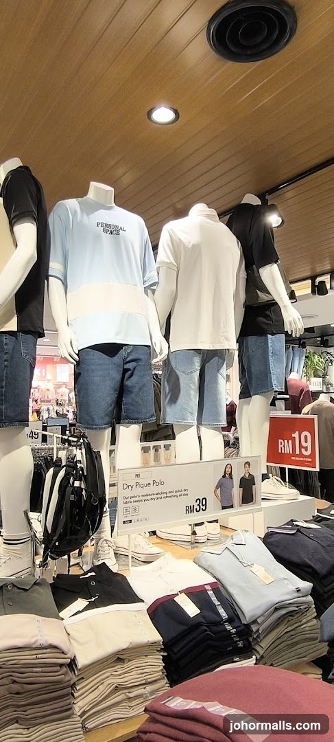 Men's Apparel Display