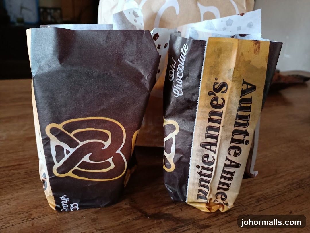 Auntie Anne's Pretzel Bags
