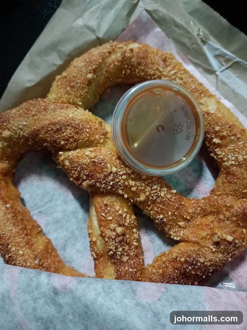 Pretzel with Dip