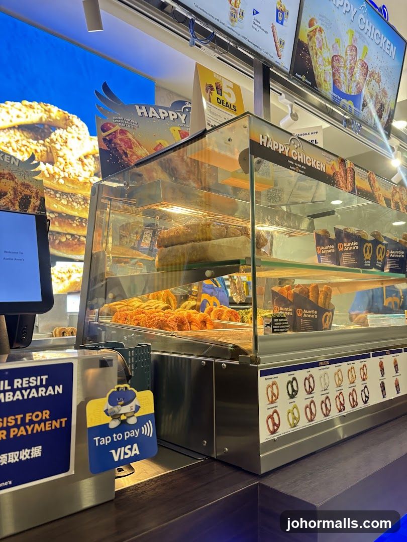 Food Display and Payment Area
