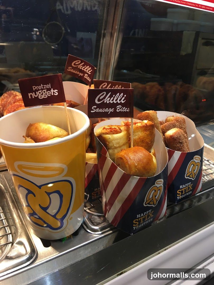 Pretzel Nuggets and Sausage Bites