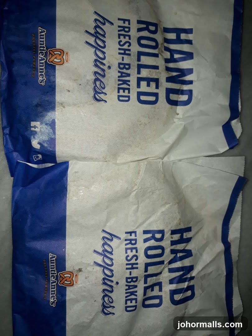Auntie Anne's Pretzel Bags