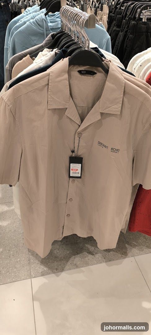 Beige Short-Sleeve Shirt