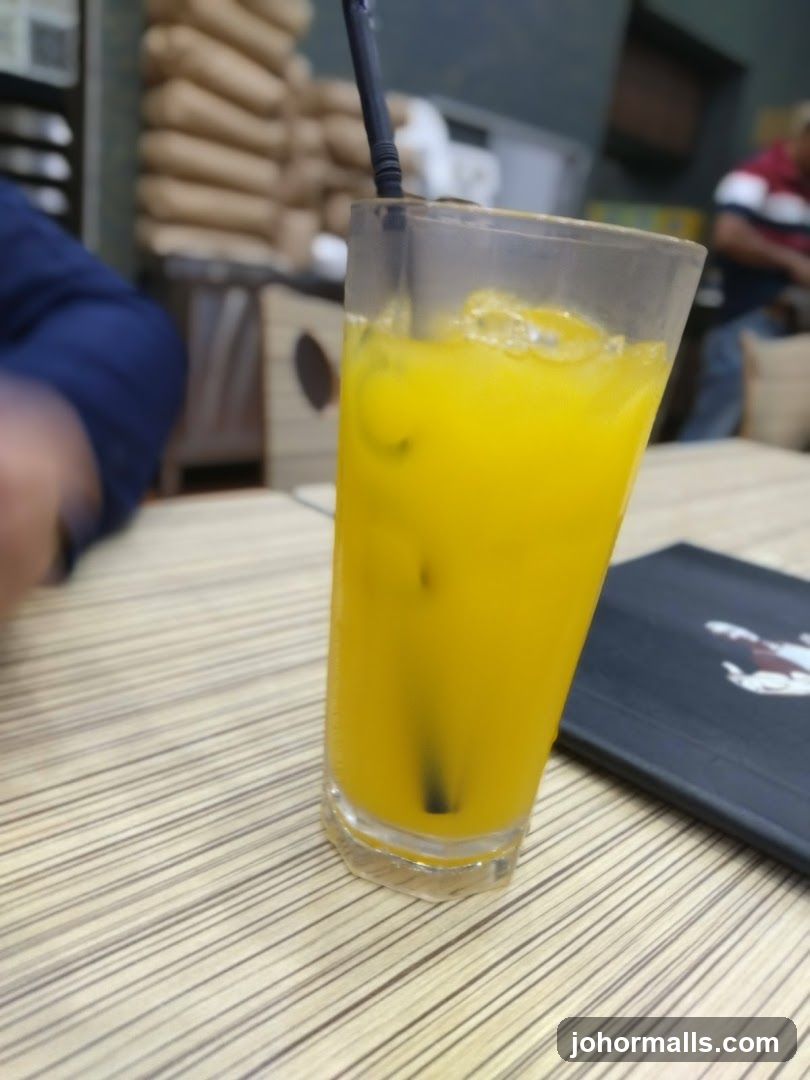 Orange Juice with Ice