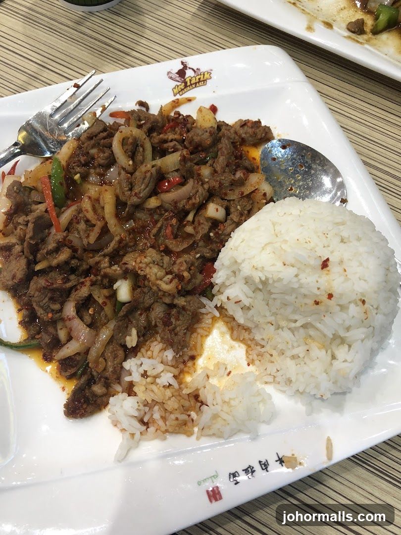 Spicy Beef with Rice