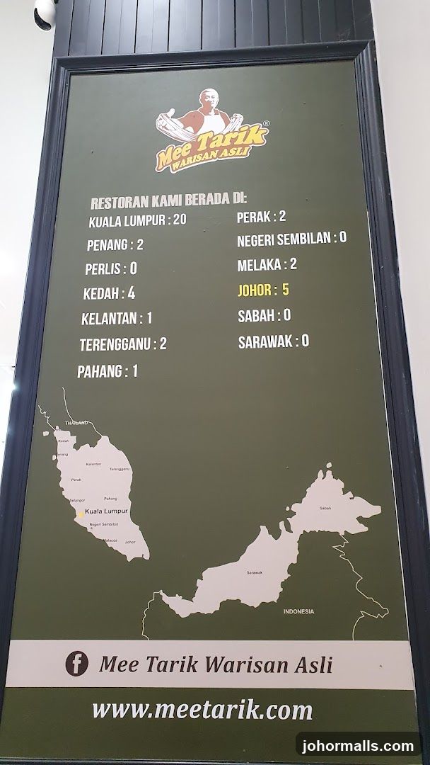 Mee Tarik Warisan Asli Branch Locations