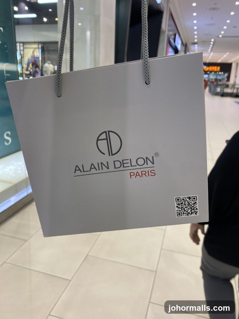 Alain Delon Shopping Bag