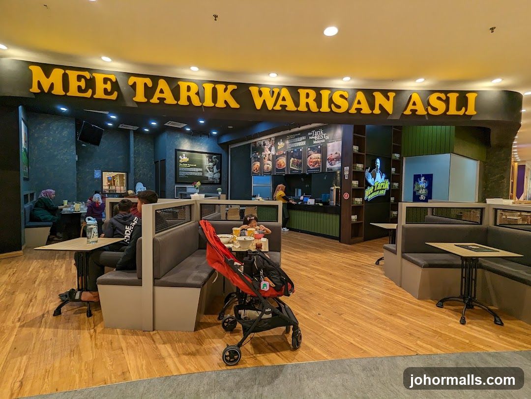 Restaurant Interior with Seating and Counter
