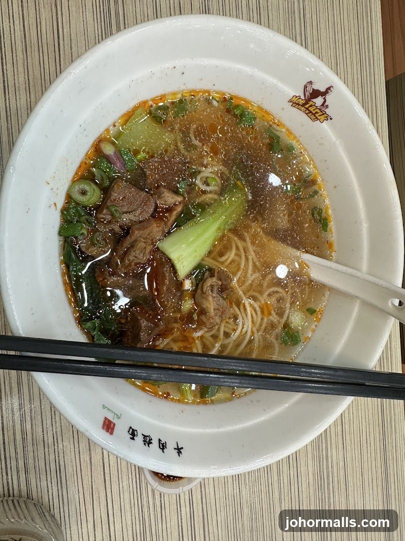 Beef noodle soup