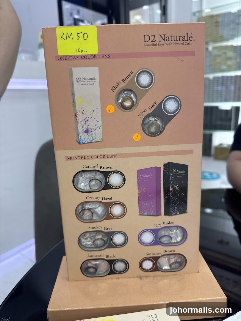 D2 Naturalé Color Lenses Display