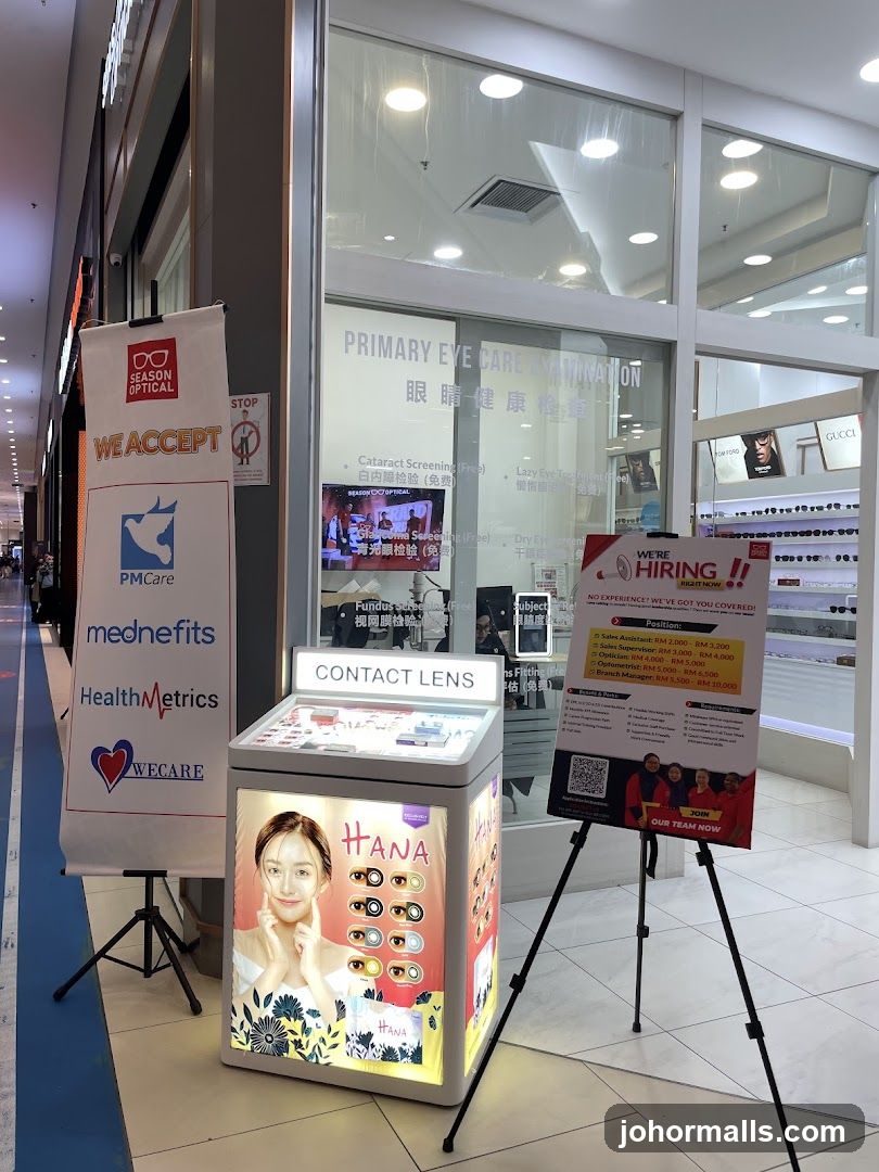 Optical Shop Display