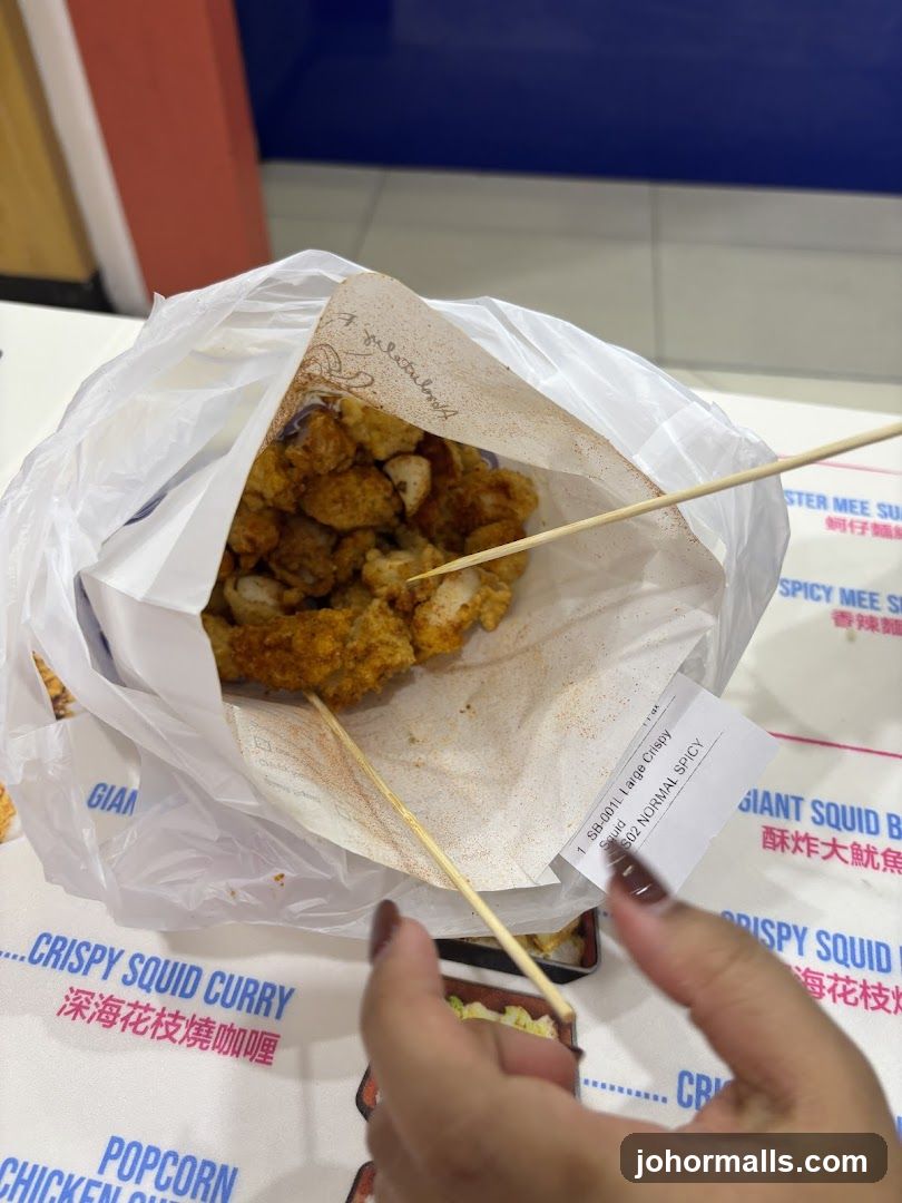 Fried Squid Snack