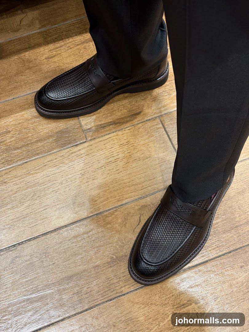 Men's Black Loafers