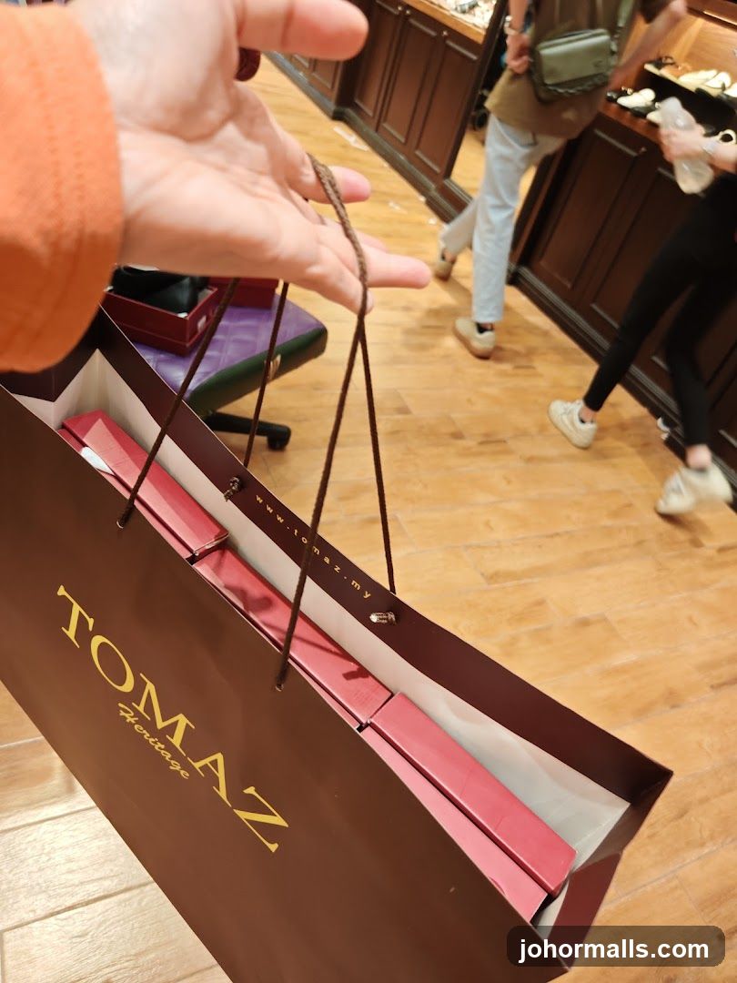 Shopping Bag with Brand Name