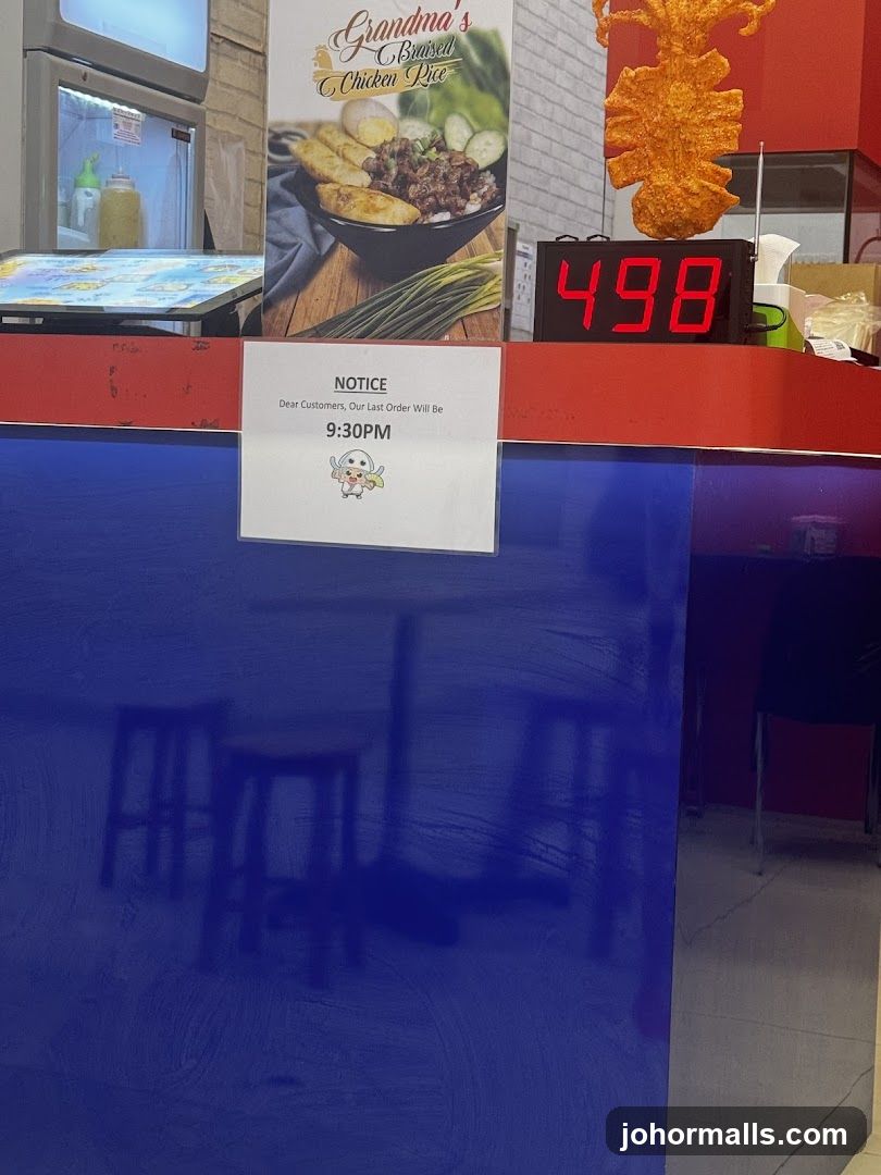 Grandma's Braised Chicken Rice Notice