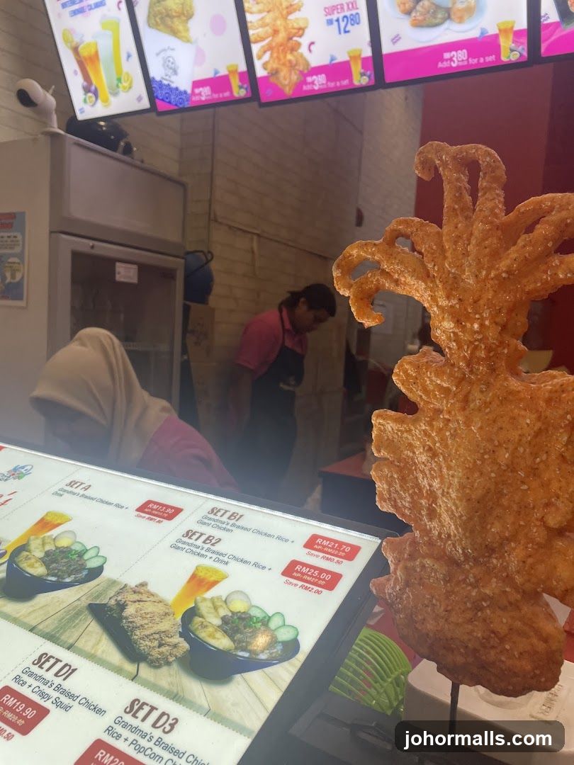 Fried Food Display