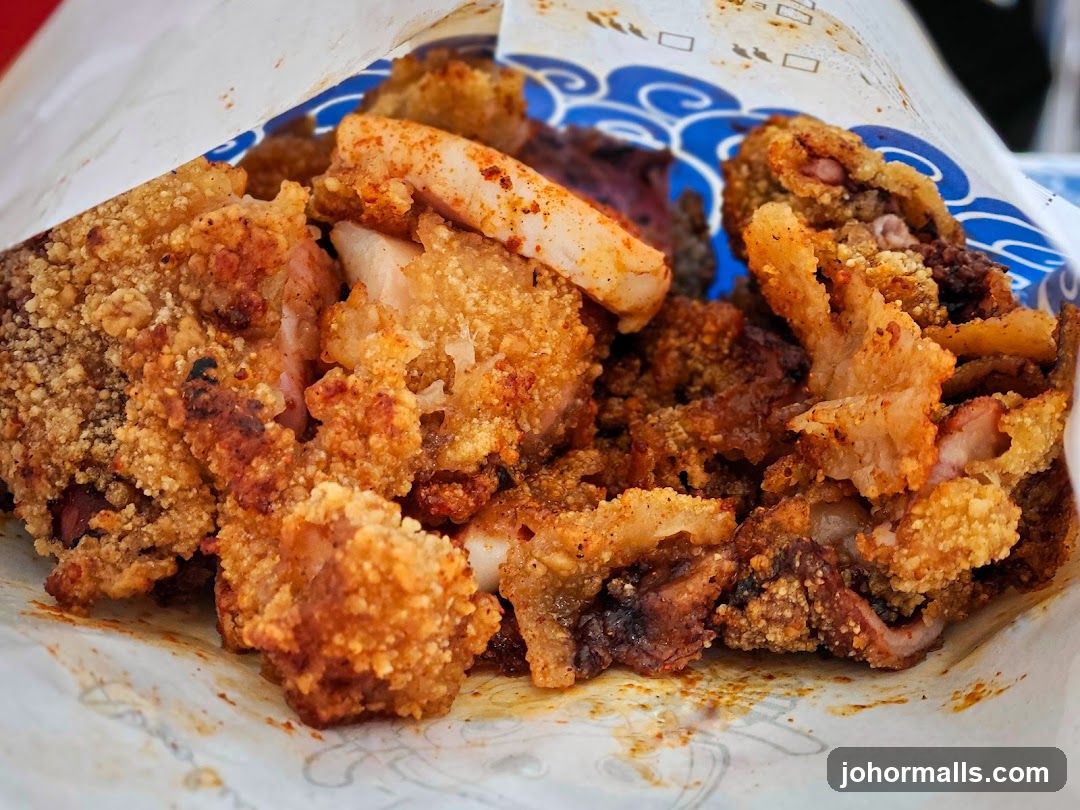 Fried Calamari and Chicken Bites