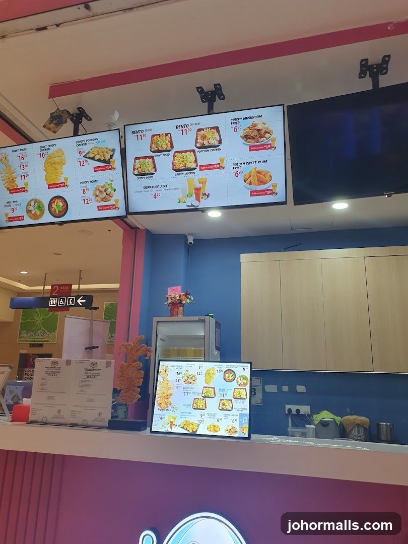 Food Menu Displays