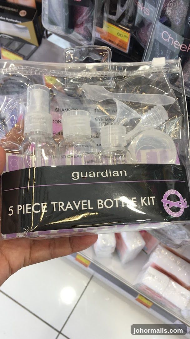 Guardian 5 Piece Travel Bottle Kit