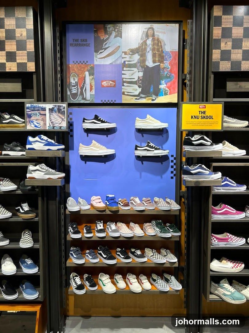 Vans Shoe Display