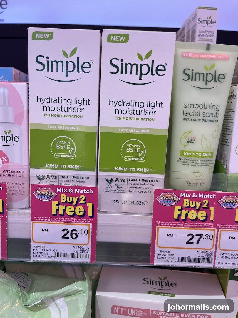Simple Skincare Products