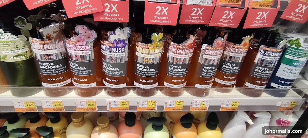 Body Wash Display