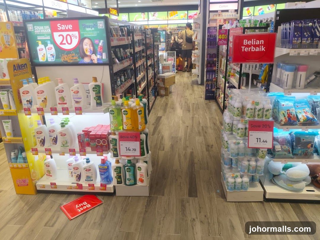 Health and Beauty Store Aisles