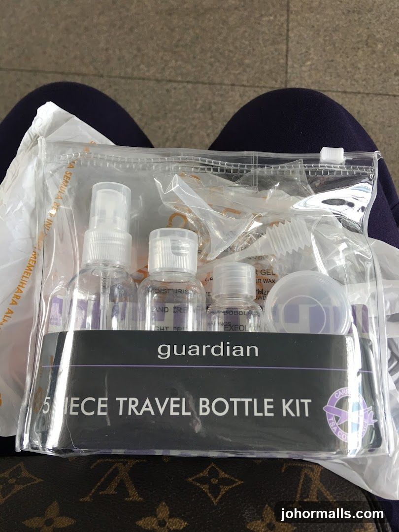 Guardian 5 Piece Travel Bottle Kit