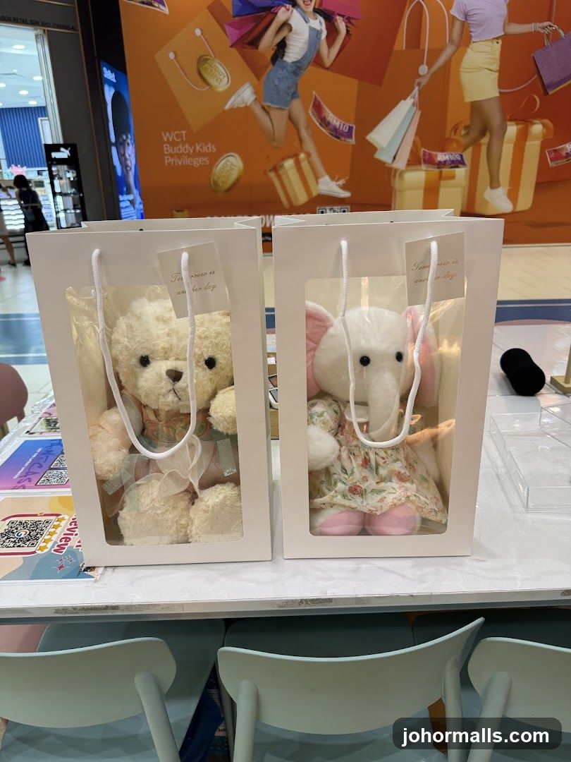 Plush Toys in Gift Bags