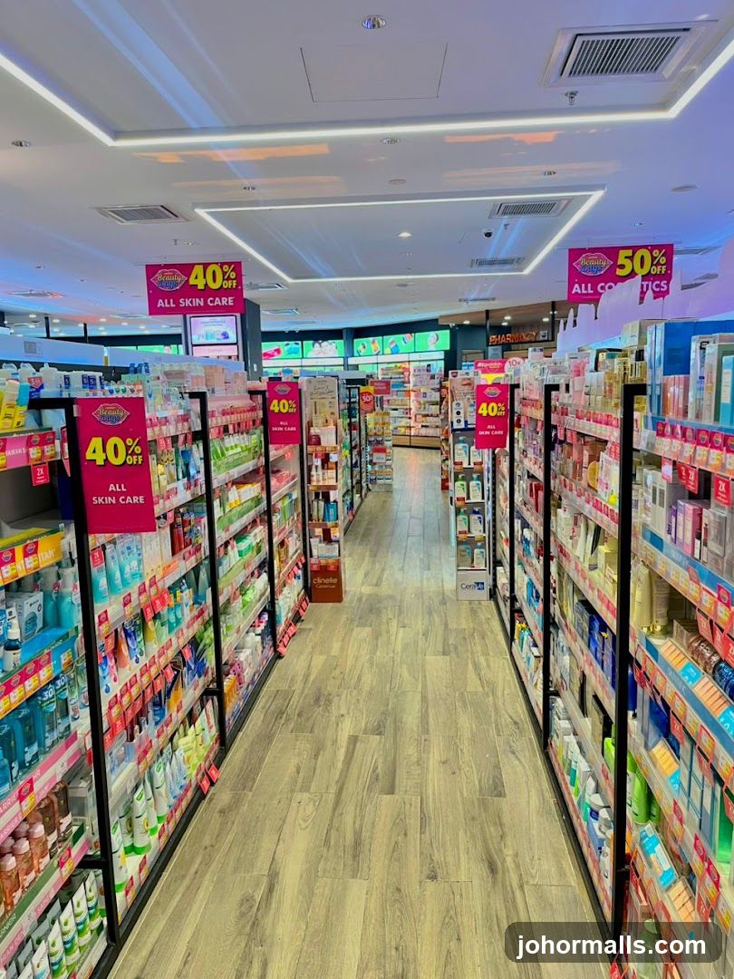 Beauty Store Aisles