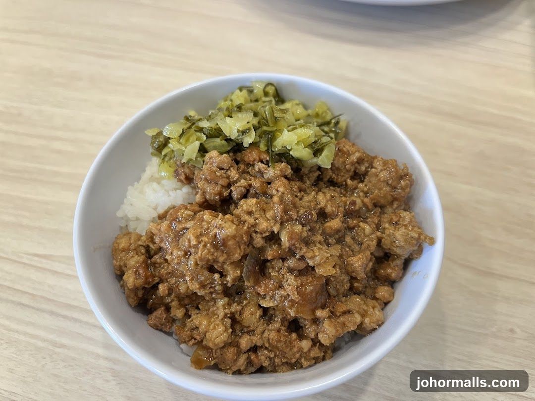 Minced Pork Rice Bowl