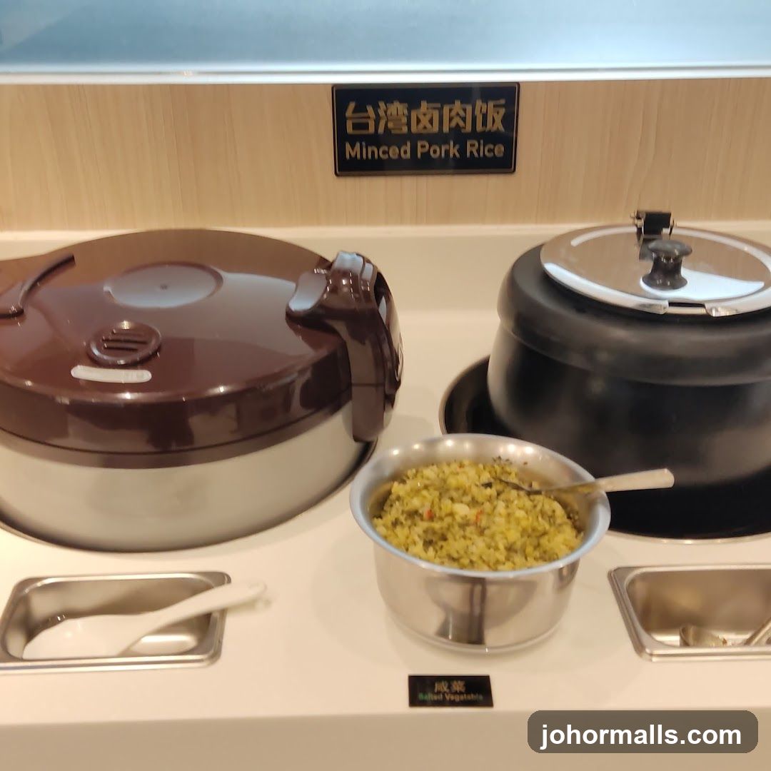 Minced Pork Rice and Pickled Vegetables