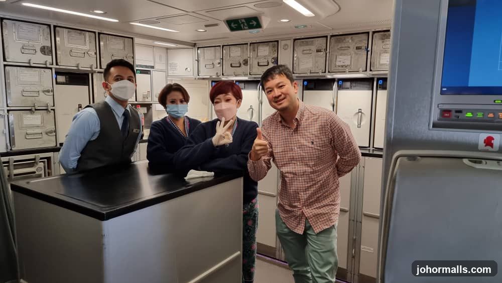 Flight Attendants and Passenger