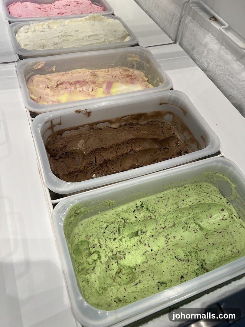 Ice Cream Display