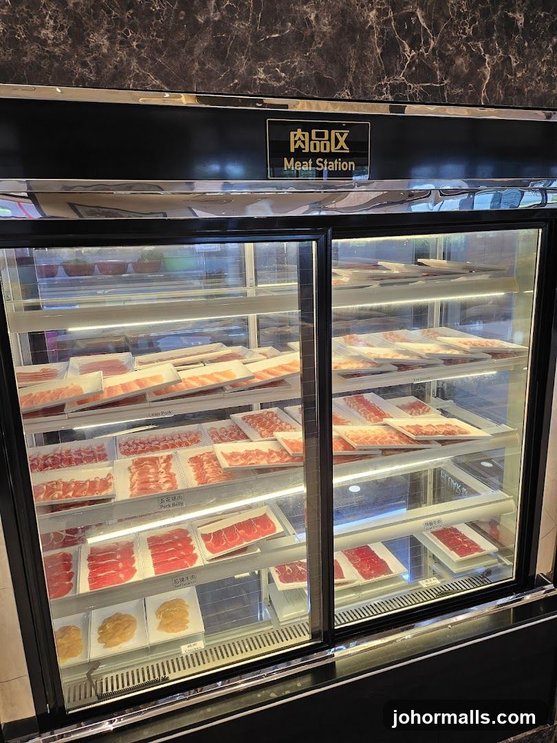 Meat Station Display