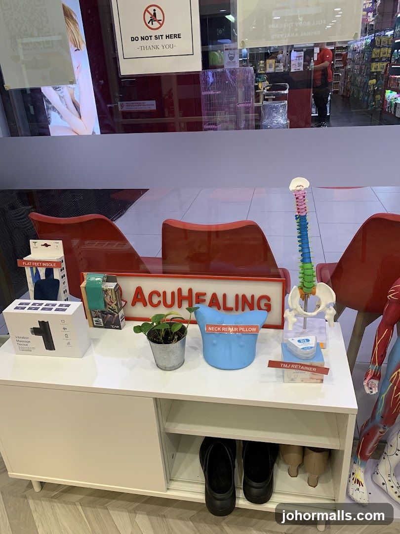 Acuhealing Store Display