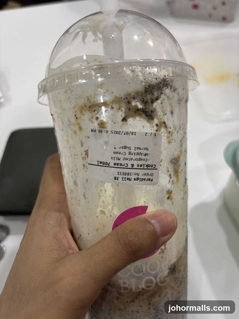 Cookies and Cream Drink