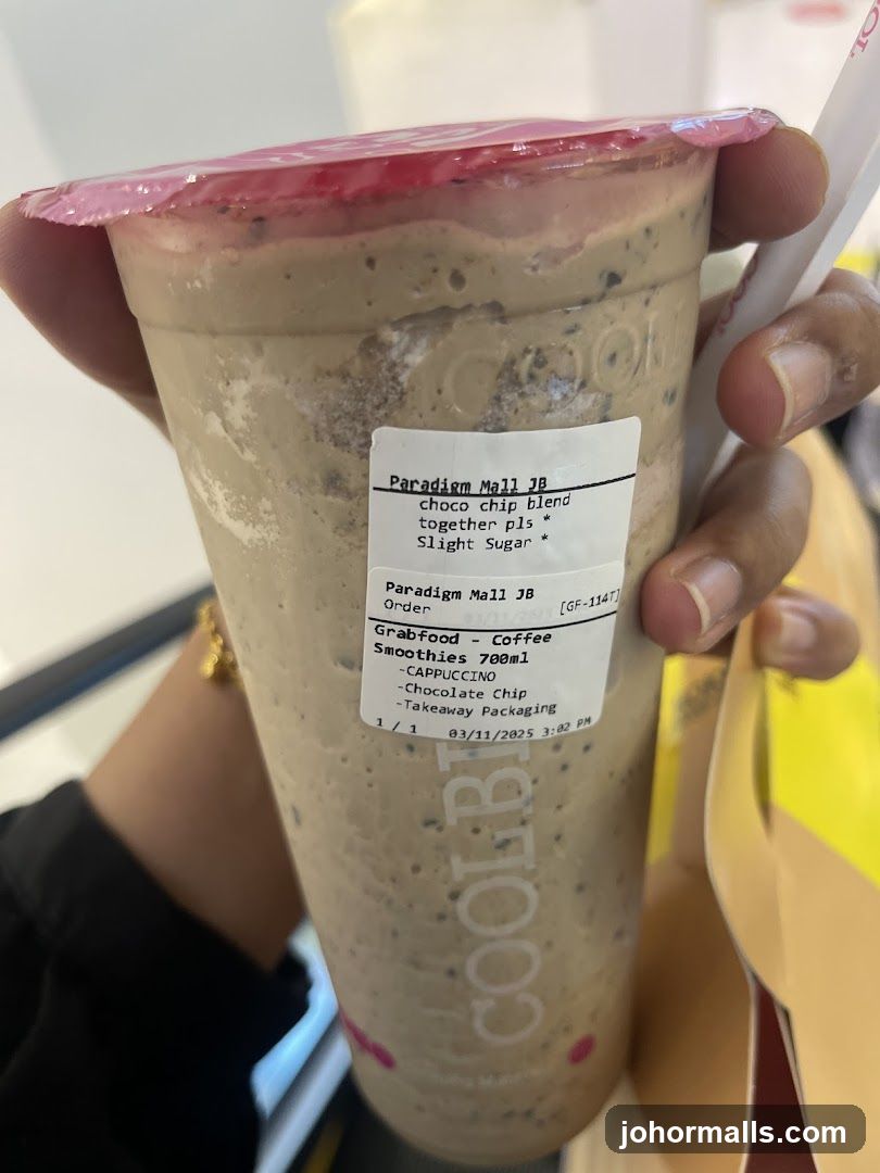 Choco Chip Blend Smoothie