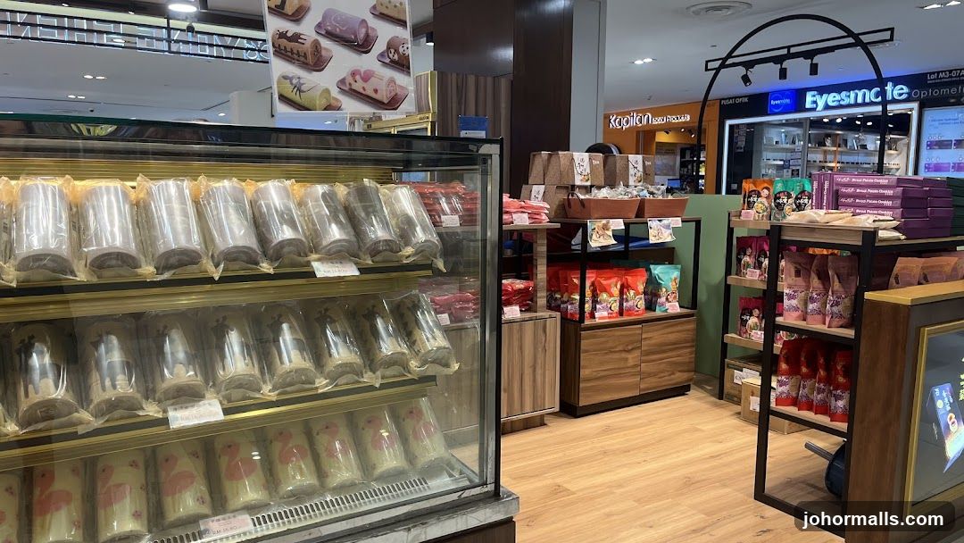 Dessert and snack shop interior