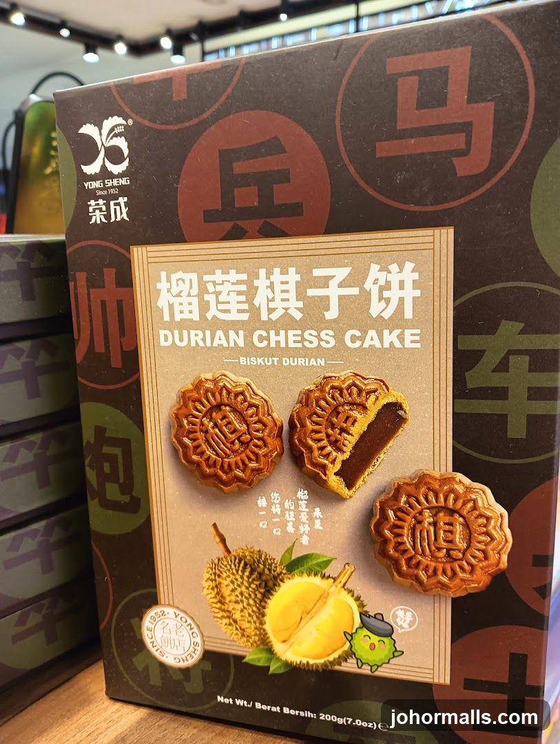 Durian Chess Cake Box