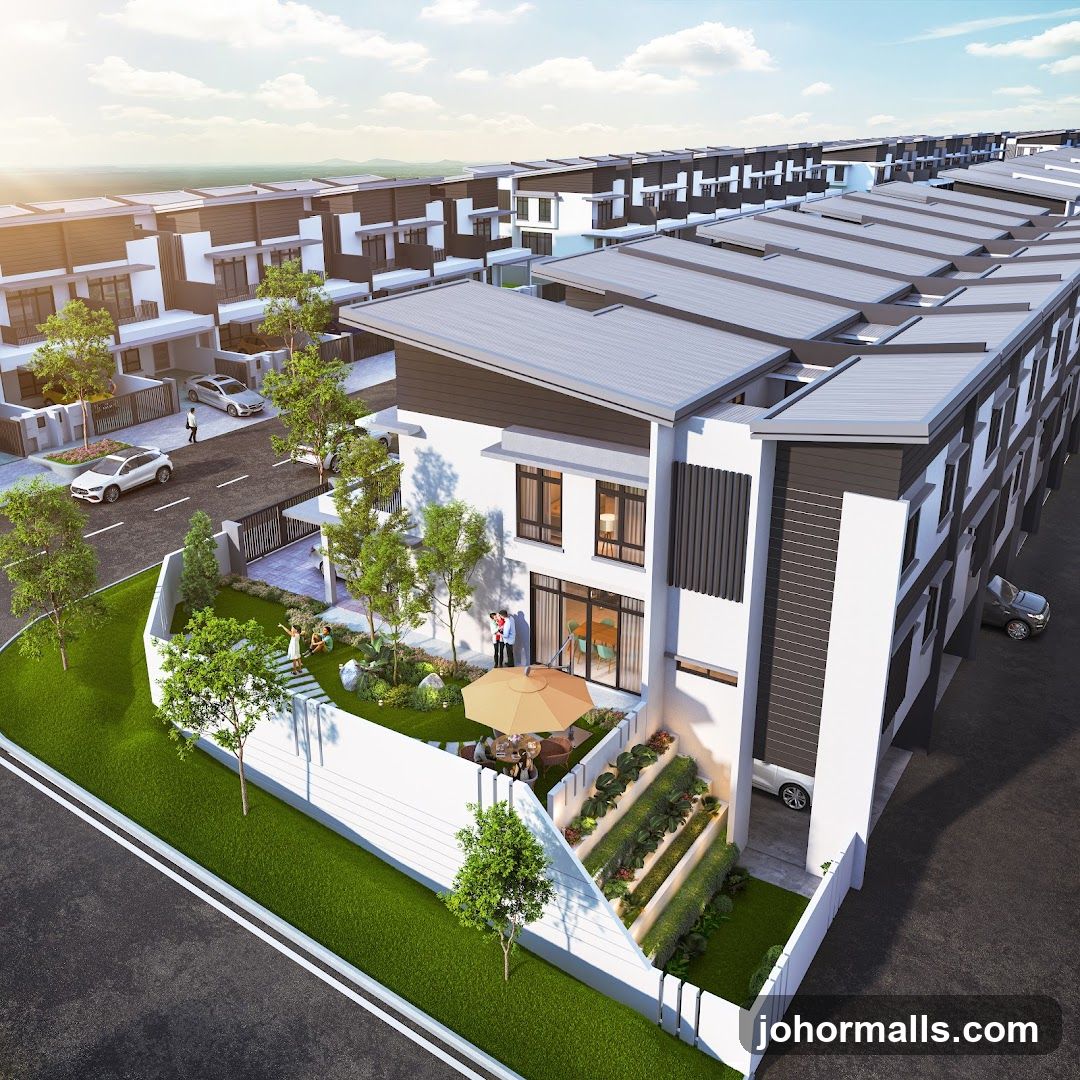 Modern Townhouses with Gardens