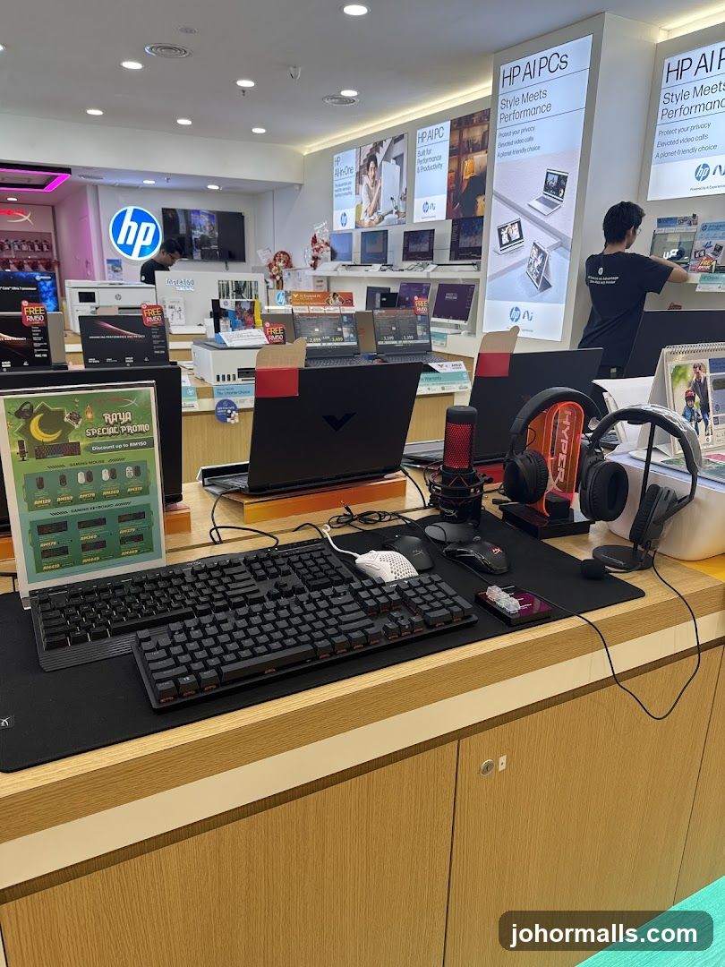 HP World JB Paradigm Mall