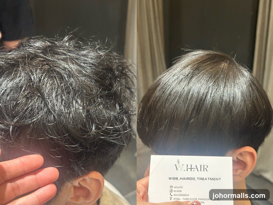 Hair Before and After Treatment