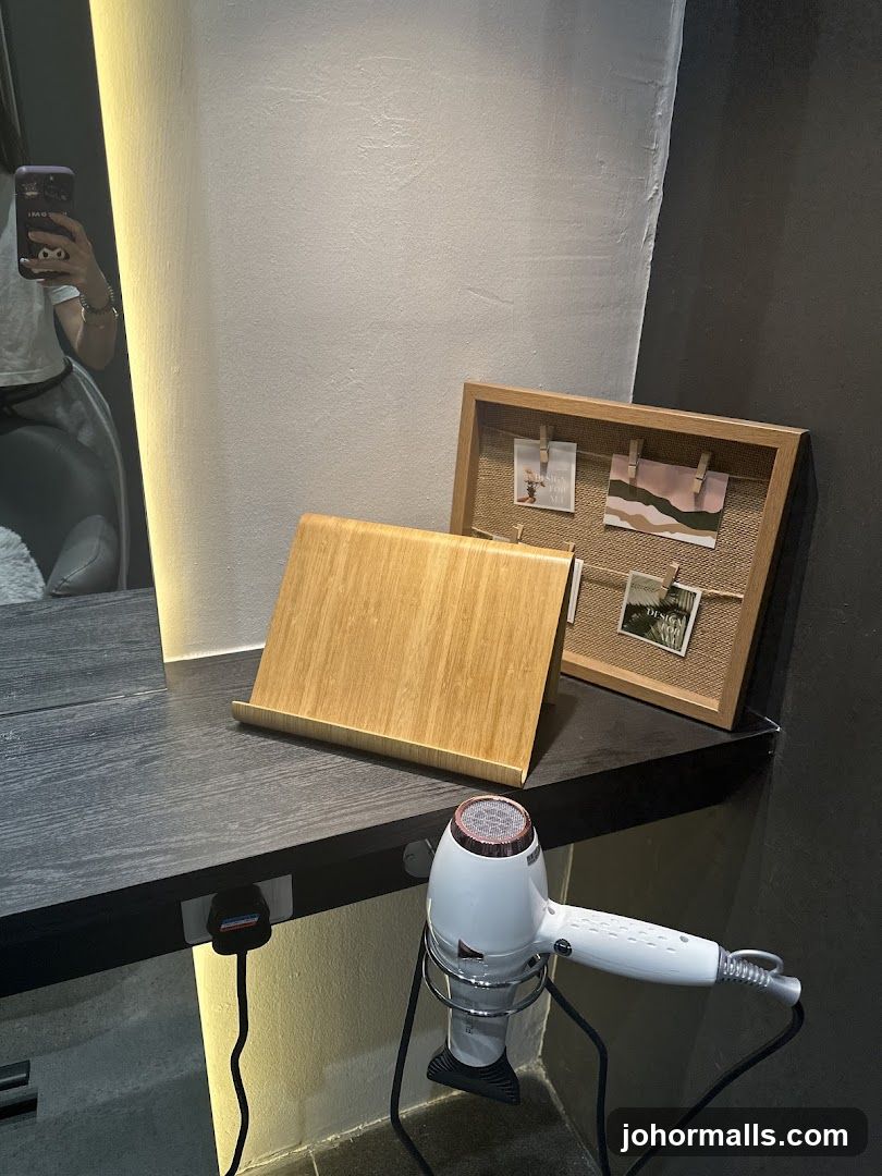 Hair Dryer and Display Board