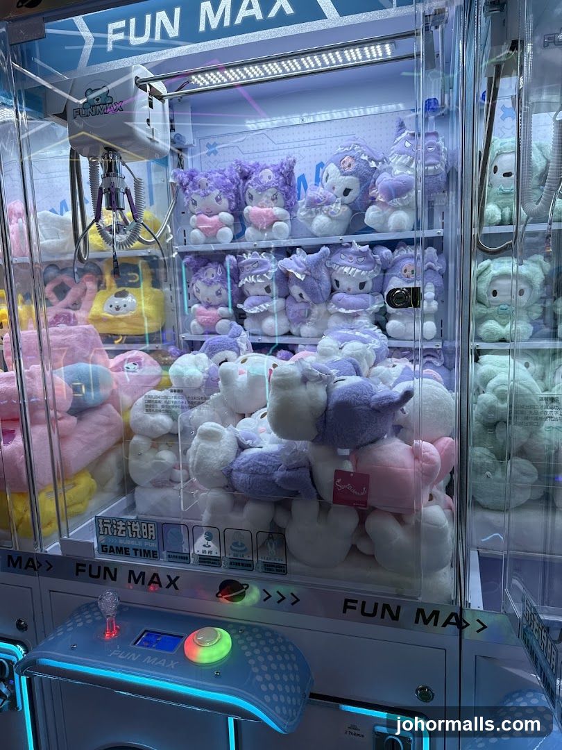 Claw Machine with Plush Toys