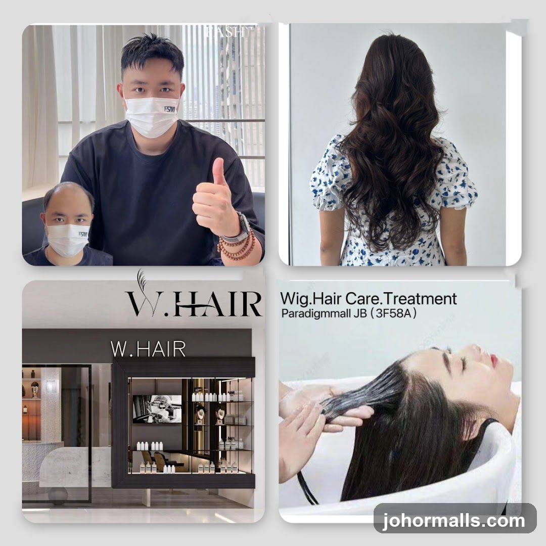 W.HAIR Advertisement