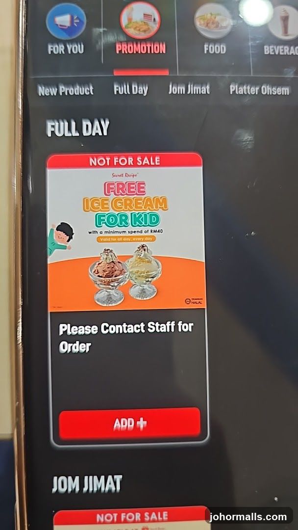 Secret Recipe Promotion