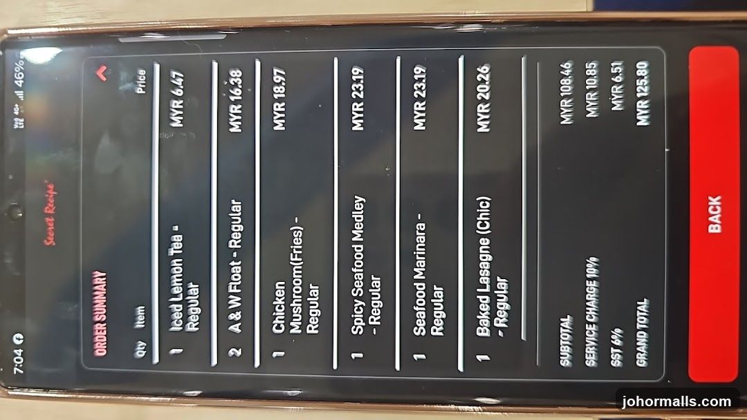 Order Summary